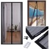 HomePRO MM-00112 Magnetická sieťka na dvere 100×200cm, čierna