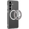 Puzdro AmazingThing Minimal Mag s magnetickým krúžkom a magnetickým krúžkom pre Samsung Galaxy S25+ – priehľadné