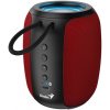 Genius SP-915BT Reproduktor, bezdrôtový, Bluetooth, 5W, LED podsv., USB-C, výdrž až 6 hod., mikrofón, podpora Copilot, červeno-čierna