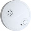 Detektor dymu + alarm, 85dB, biely + 9V batéria