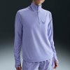 Dámska mikina Nike Golf Nike Swoosh Dri-FIT 1/2-Zip Mid Layer Lilac Ice XS