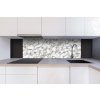DIMEX | Dibond doska za kuchynskú linku | DBW-18060-278 Biely mramorový vzor | 180 x 60 cm + Dibond obkladová doska Dimex do kuchyne Biely mramorový vzor v rozmere 180 x 60 cm + lepidlo zadarmo
