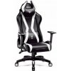 Herné kreslo Diablo Chairs X-Horn 2.0 ekokoža biela