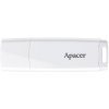 Apacer USB flash disk, USB 2.0, 32GB, AH336, biely, AP32GAH336W-1, USB A, s krytkou