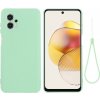 Gumený kryt Pure Color na Motorola Moto G13 / G23 / G53 5G - Zelená
