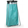 Stojan na odpadkové vrecia 70 l alebo 120 l, 500 x 500 x 900 mm, čierna