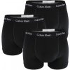 CALVIN KLEIN - boxerky 3PACK cotton stretch classic fit solid black everyday essentials-L (91-96 cm)