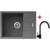 Akčný set Sinks PERFECTO 650 Titanium + batéria VITALIA černá