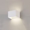 Icon Wall Lamp 16/3089-10 White, LED 8.5W 890lm, CRI90 CL.II, Integrated LED, Kelvin 2700K-3000K Slide Switch, Dim. DALI/Push