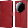 VSETKONAMOBIL 104821 SMOOTH Peňaženkové puzdro pre Xiaomi 15 Ultra červené