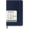 Moleskine Diár 18 mes. 2025-26 - A6 | Týždenný | Mäkká väzba | Modrý