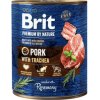 Brit Premium by Nature Adult Pork with Trachea konzervy 12x800g