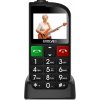 EVOLVEO Mobilní telefon pro seniory s nabíjecím stojánkem EasyPhone FL, černá