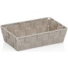 Kela Košík Alvaro 23x15 cm plast strieborná šedá KL-24566