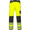 PORTWEST Kalhoty PW303 Hi-Vis do pasu, strečové, reflexní POR-PW303YBR44 44 Žlutá/černá