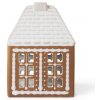 KÄHLER Porcelánový svietnik Gingerbread Lighthouse Small