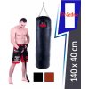 Boxerské vrece Premium z pravej kože 140x40 cm nevyplnené Ring Sport (Ring RW-140SP)