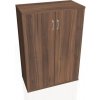Policová skriňa Strong, 80x115,2x40 cm, orech/orech