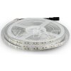V-TAC LED pás 7.2W/m 600lm/m 120LED/m IP65 Farba svetla: denná (4500K)