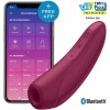 Satisfyer Curvy 1+ Red/ Rose - Stimulátor Klitorisu