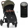 PHILIPS AVENT Kočík športový Street2 Air Oak Mature Olive + fusak Jibot ZADARMO čierna