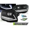 Tuning-tec SVETLOMETY TUBE LIGHT DRL BLACK CHROME pasuje na VW T6 15-19