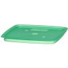 Veko pre nádobu CamSquares Fresh Pro, Cambro, pre nádoby s objemom 1,9 l a 3,8 l, Zelená, 191x191x(H)19mm