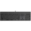 A4tech Klávesnice FX60, Podsvícená bílá, USB, CZ, šedá FX60-W-GY