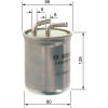 Palivový filter BOSCH 0 450 906 500 (0450906500)