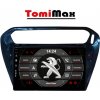 TomiMax Peugeot 301 Android 14 autorádio s WIFI, GPS, USB, BT HW výbava: QLED 8 Core 8GB+256GB HIGH - iba displej A,C
