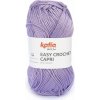 EASY CROCHET CAPRI Katia Farby EASY CROCHET CAPRI: 113 svetlá fialová 100% bavlna