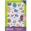 Moxy trblietavé samolepky Stitch