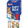INABA Cat Ciao Giftbox - Vianočný darček pre mačku 13 maškrtiek + lyžička