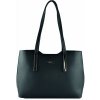 SOFIA dámska koženková kabelka Čierna