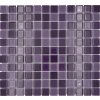 Sklenená mozaika CM 4888 mix fialová 30,5x32,5 cm