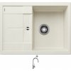 Blanco METRA 45 S Compact biela soft 527103 + Blanco MIDA-S chróm 521454