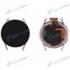 LCD Samsung Galaxy Watch 4 40 mm (R860, R865) a dotyk s rámom ružový Originál