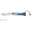 Opinel Vri N°08 Inox Outdoor nôž, blister, modrá