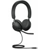 Jabra Evolve2 40 SE/Stereo/USB-C/Drát/MS/Černá 24189-999-899