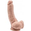 Get Real Silicone Dildo 20,5 Cm W Balls Skin