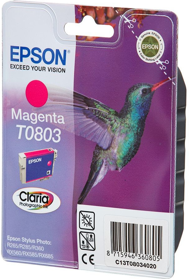 Epson T0803 Magenta - originálny