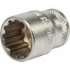 Hlavica gola nástrčná 19mm 3/8, Honidriver - krátka Cr-V, HONITON XT-H2319