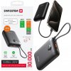 Powerbank Swissten 30000 mAh 35W USB typ C čierny