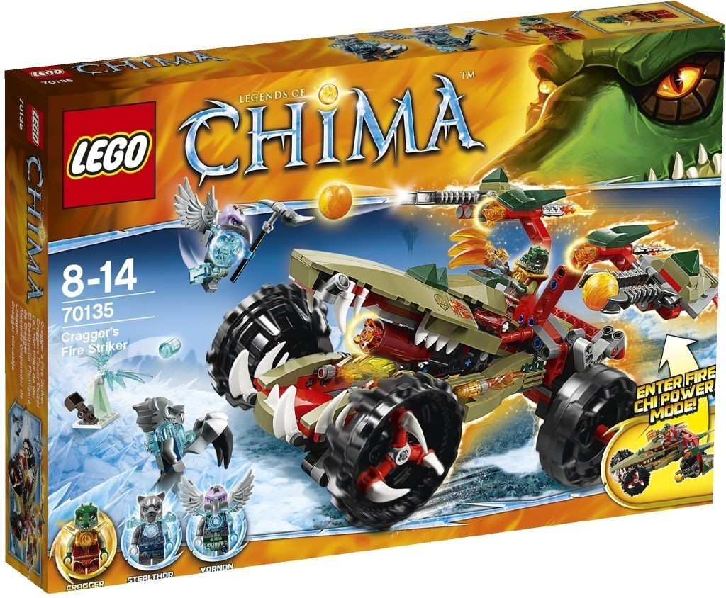 LEGO® Chima 70135 Craggerův ohnivý útok