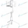 Selfie držiak a statív GIMBAL SSTR-L08 so stabilizátorom a Bluetooth biely