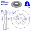 DELPHI Brzdový kotúč BG3620