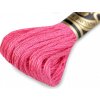 Vyšívacia priadza DMC Mouliné Spécial Cotton - 1 ks 602 Fandango Pink