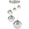 Globo 15851-5 VARUS Závesné svietidlo 3xE27, max. 40W 230V, 2xE27 ILLU 25W