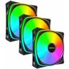Montech AX120 Pro PWM Sada černých 120mm ventilátorů (3 ks)