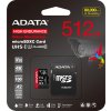 ADATA MicroSDXC 512 GB High Endurance + SD adaptér AUSDX512GUI3V30SHA2-RA1